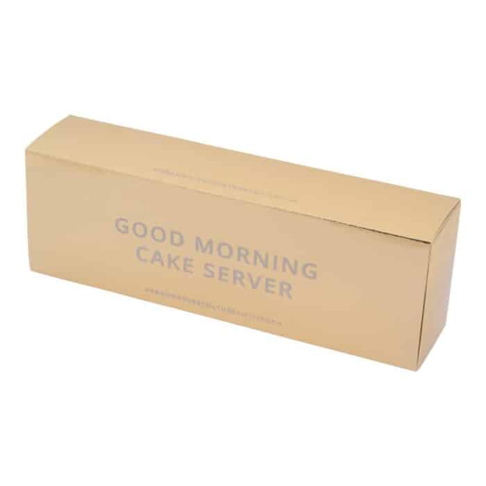 Good Morning Cake Server Old Pink