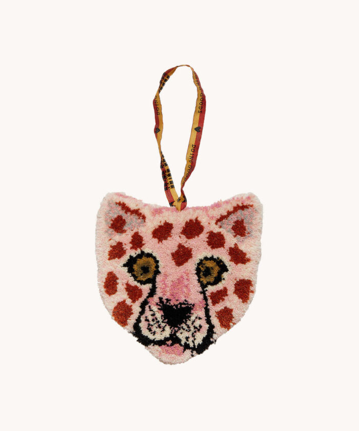 Hanger Pinky Leopard Dierenkop