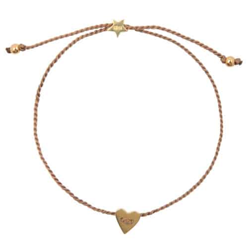 Heart Bracelet Gold Plated