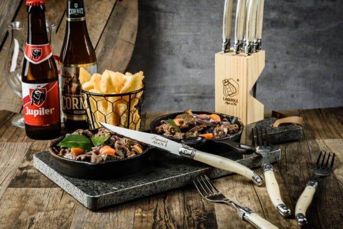 Laguiole steakmessen premium parelmoer