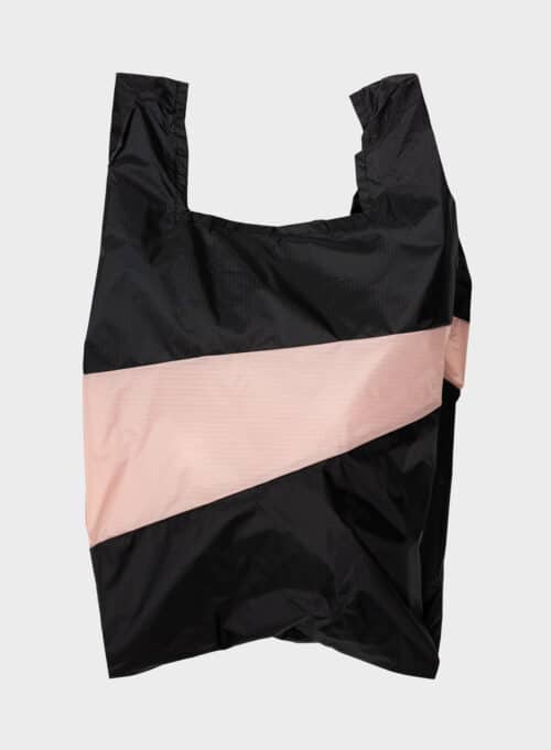 Shopping Bag Large Black & Tone