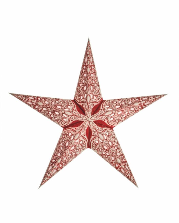 Starlightz ster Raja rood Small