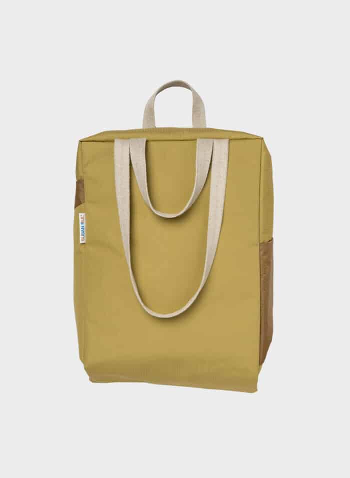 The New Tote Bag Medium Moss & Camel