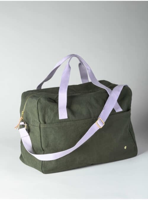 Travel Bag Iona Kale Organic Cotton