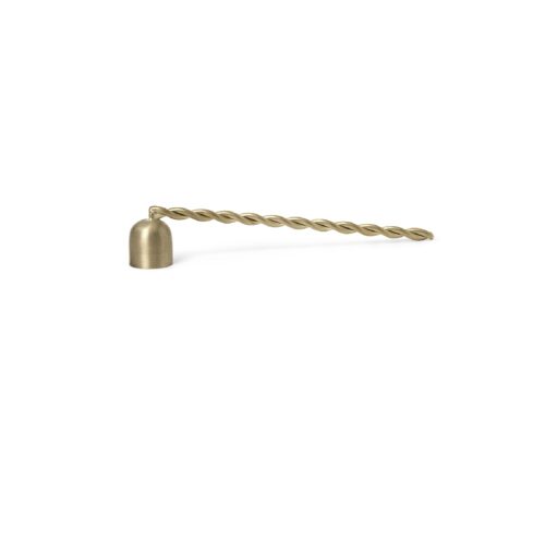 Twist Candle Snuffer Brass