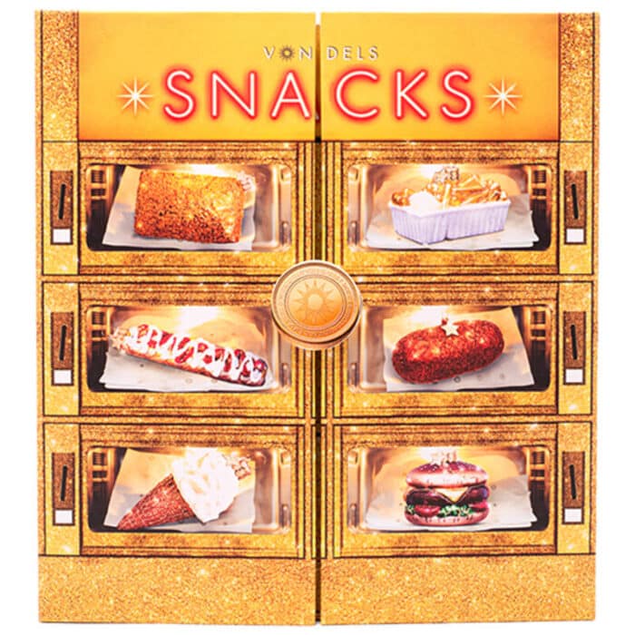 Vondels Kerstornamenten Snackbox set/6