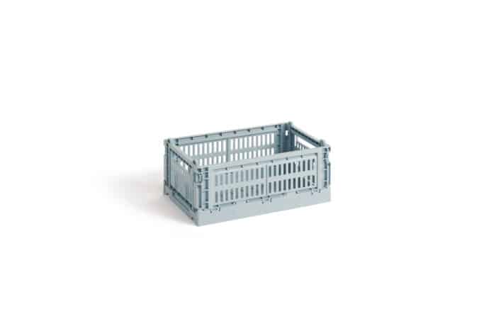 HAY colour crate Small dusty blue