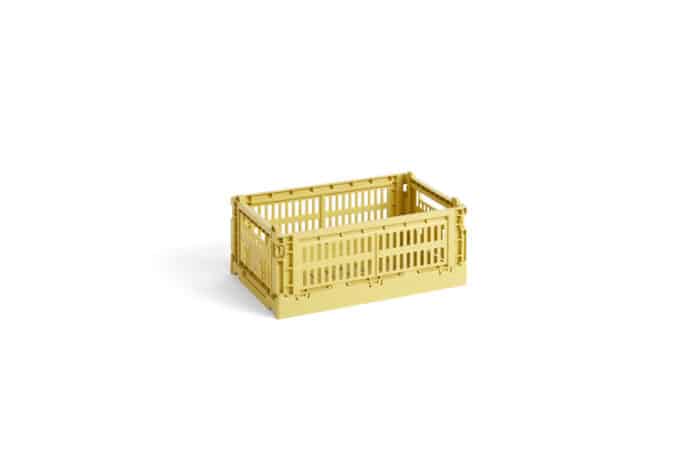 HAY colour crate Small Dusty Yellow