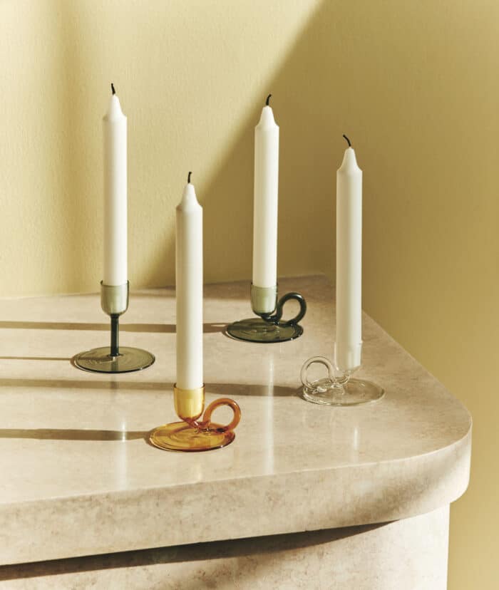 HAY Tiny Candleholder Curved