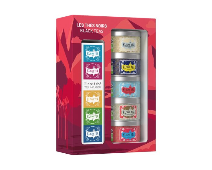 Kusmi Tea Black Teas Bio Giftset & Infuser