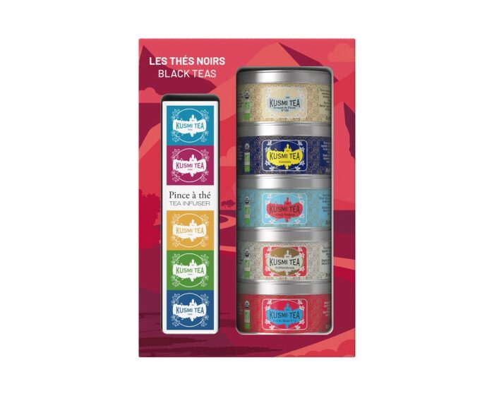 Kusmi Tea Black Teas Bio Giftset & Infuser