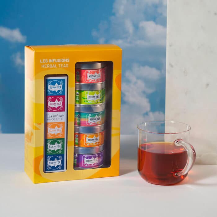 Kusmi Tea Herbal Teas Bio Giftset & Infuser