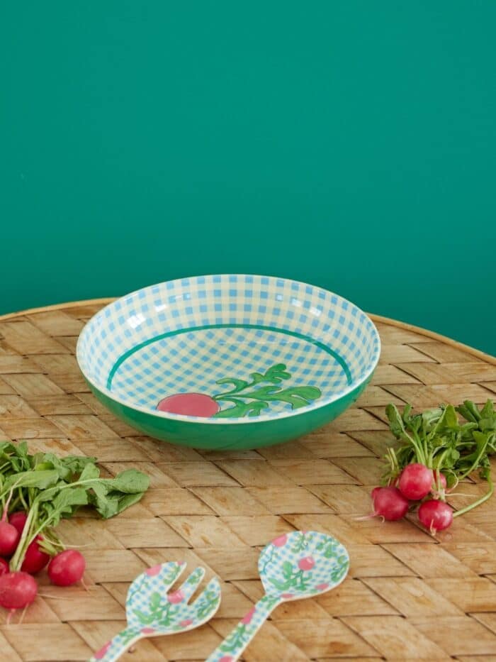 Melamine saladeschaal Ravishing Radish