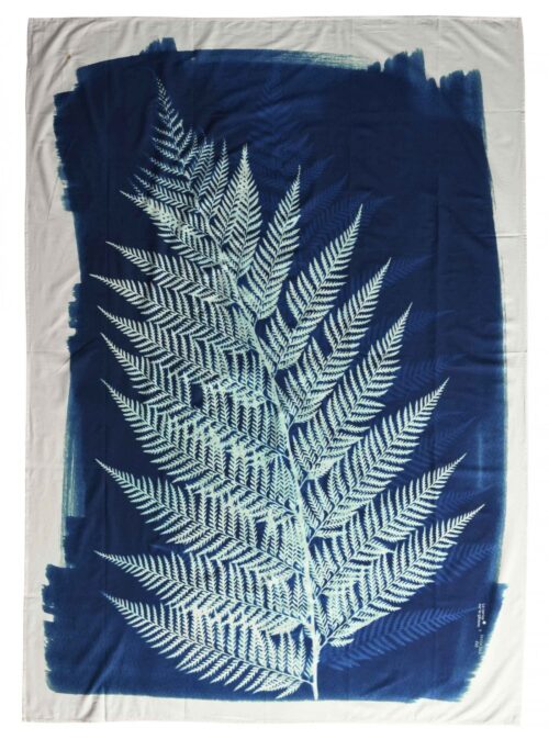 Pareo Cyanotype Fougere