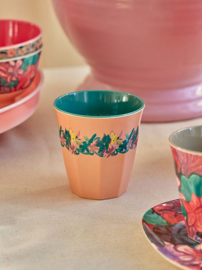 Rice melamine cup Hilma Forever