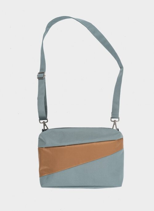 Susan Bijl Bum Bag M Grey & Camel