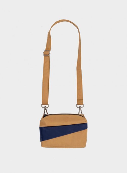 Susan Bijl Bum Bag S Camel & Navy