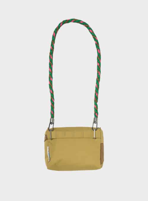 Susan Bijl Bum Bag Small Moss & Camel