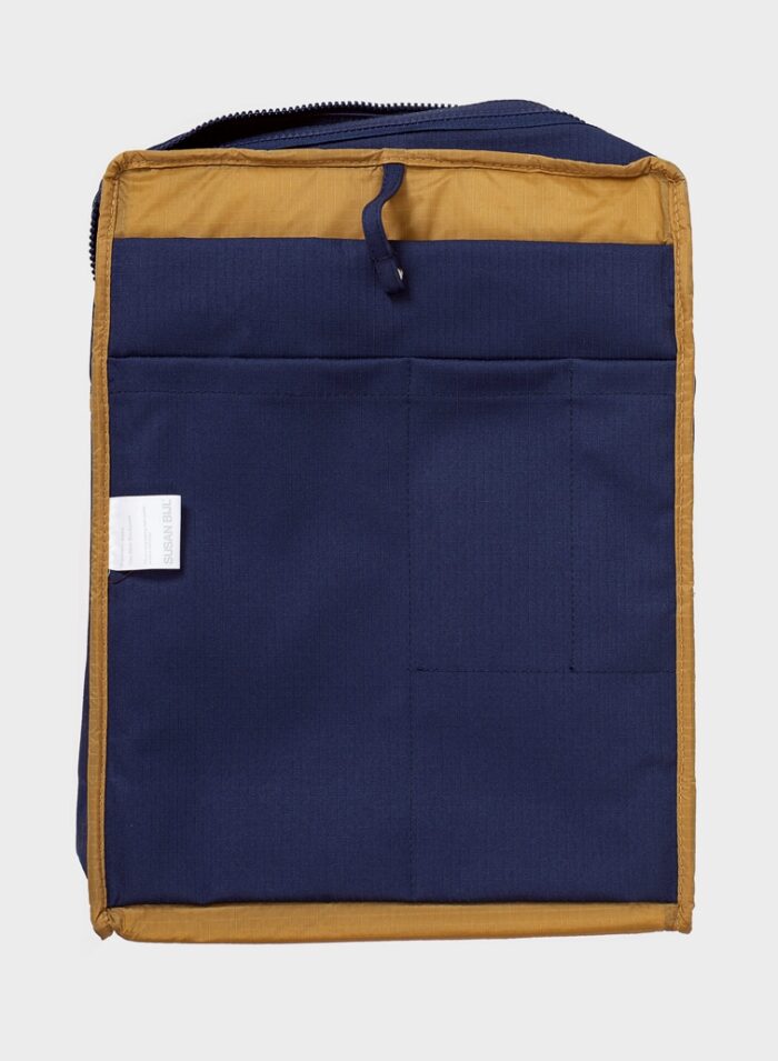 The New Backpack Navy & Camel