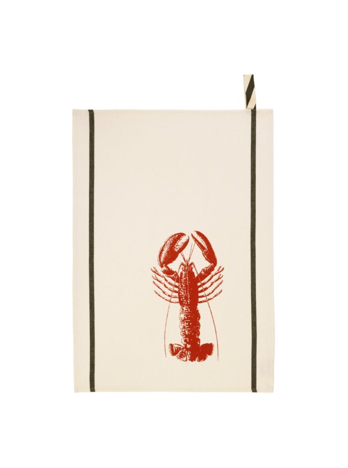 Theedoek Homard Rouge Corail