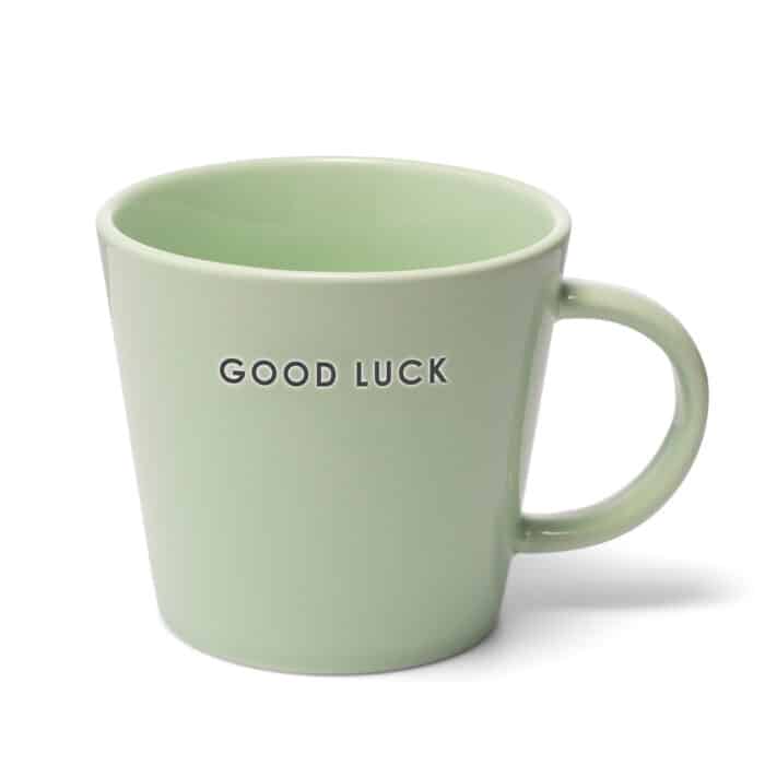 Cappuccinokop Good Luck lichtgroen