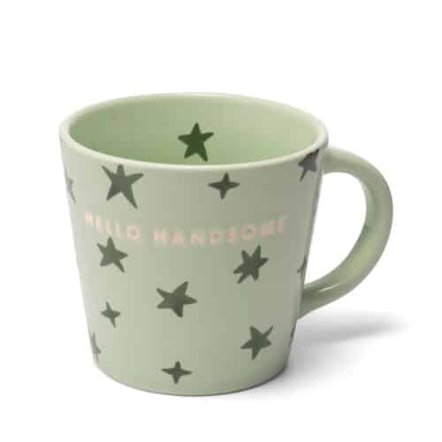 Cappuccinokop stars Hello Handsome groen