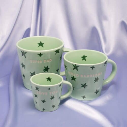 Cappuccinokop stars Hello Handsome groen