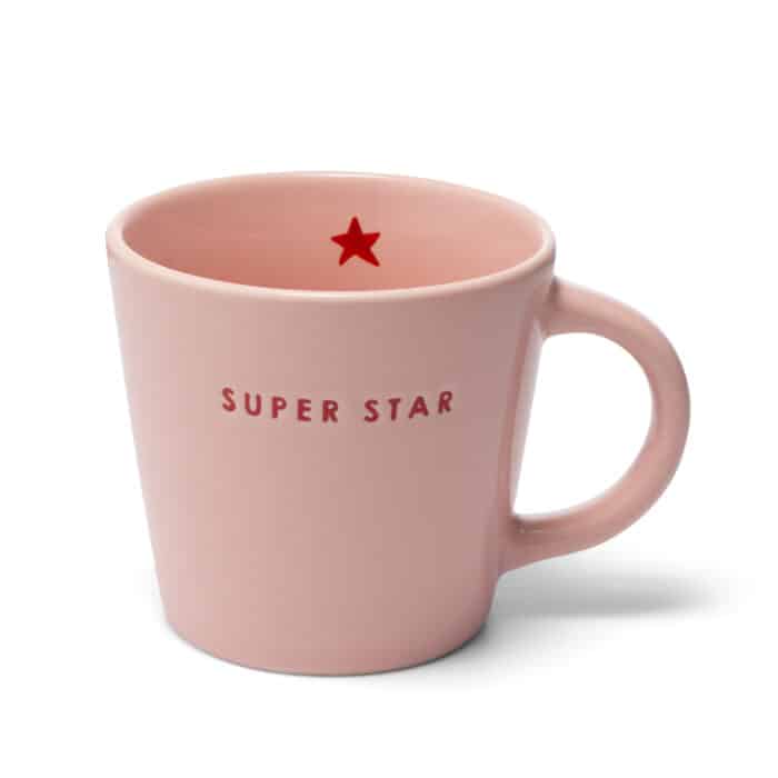 Cappuccinokop Superstar pink