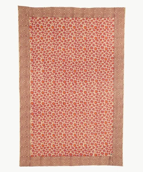 Doing Goods Pink Leopard Single Throw in Tote Bag