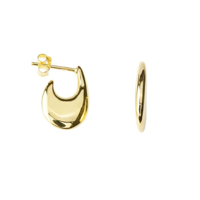 Earrings Half Drop Stud Betty Bogaers