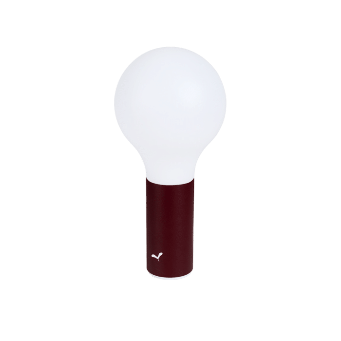 Fermob lamp Aplô black cherry