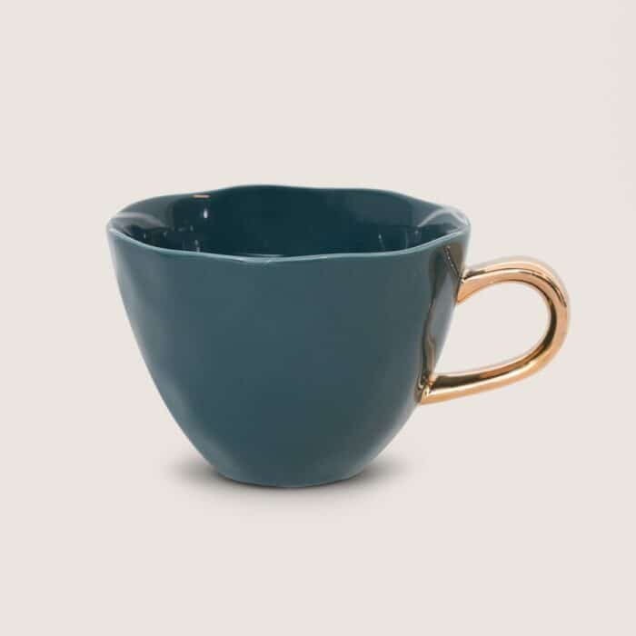 Good Morning Cup Blue Green