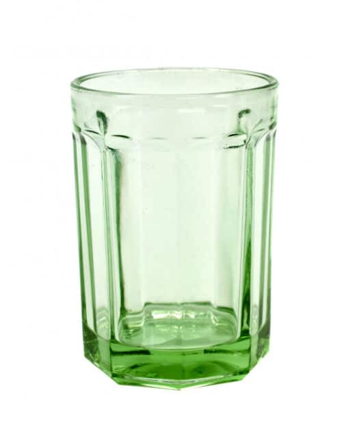 Groen transparant glas Large Fish & Fish