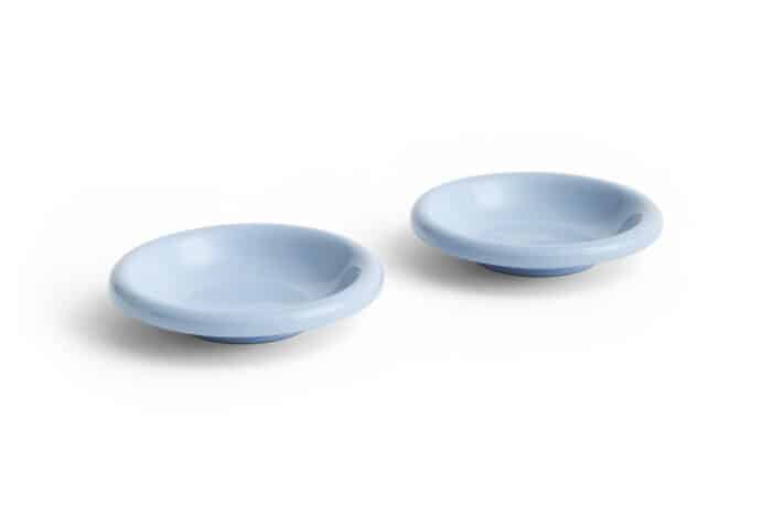 HAY Barro bowl set/2 light blue