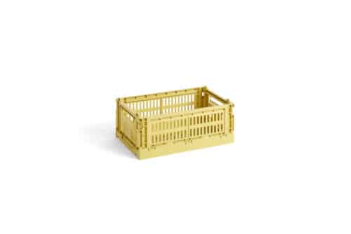 HAY colour crate Small Dusty Yellow