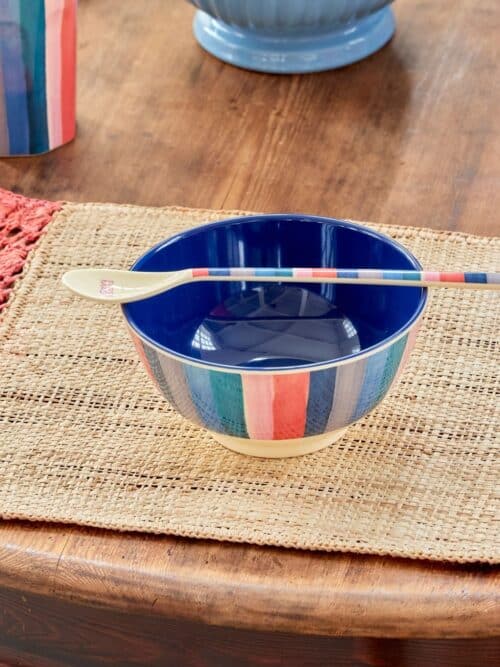 Melamine bowl New York Stripes