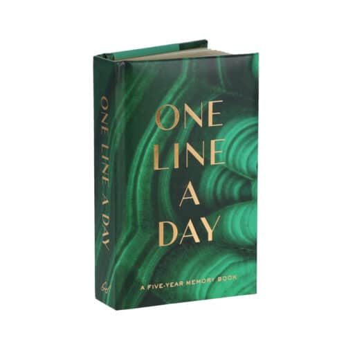 One line a day 5 year memory book Groen