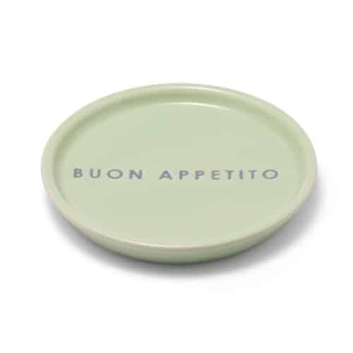 Petit Four Plate Buon Appetito lichtgroen