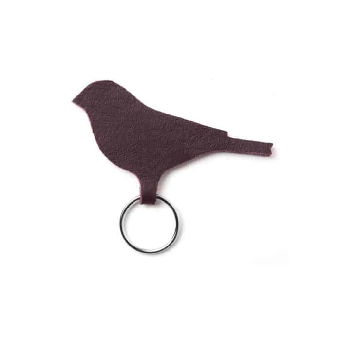 Sleutelhanger Mini Tweet Aubergine