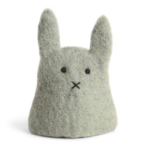 Bunny Green Eierwarmer vilt