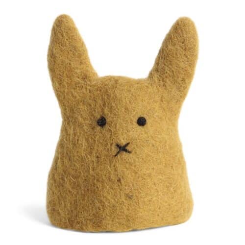 Bunny Ochre Eierwarmer vilt