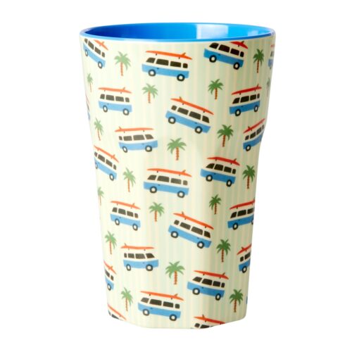 Melamine cup tall Surf Bus