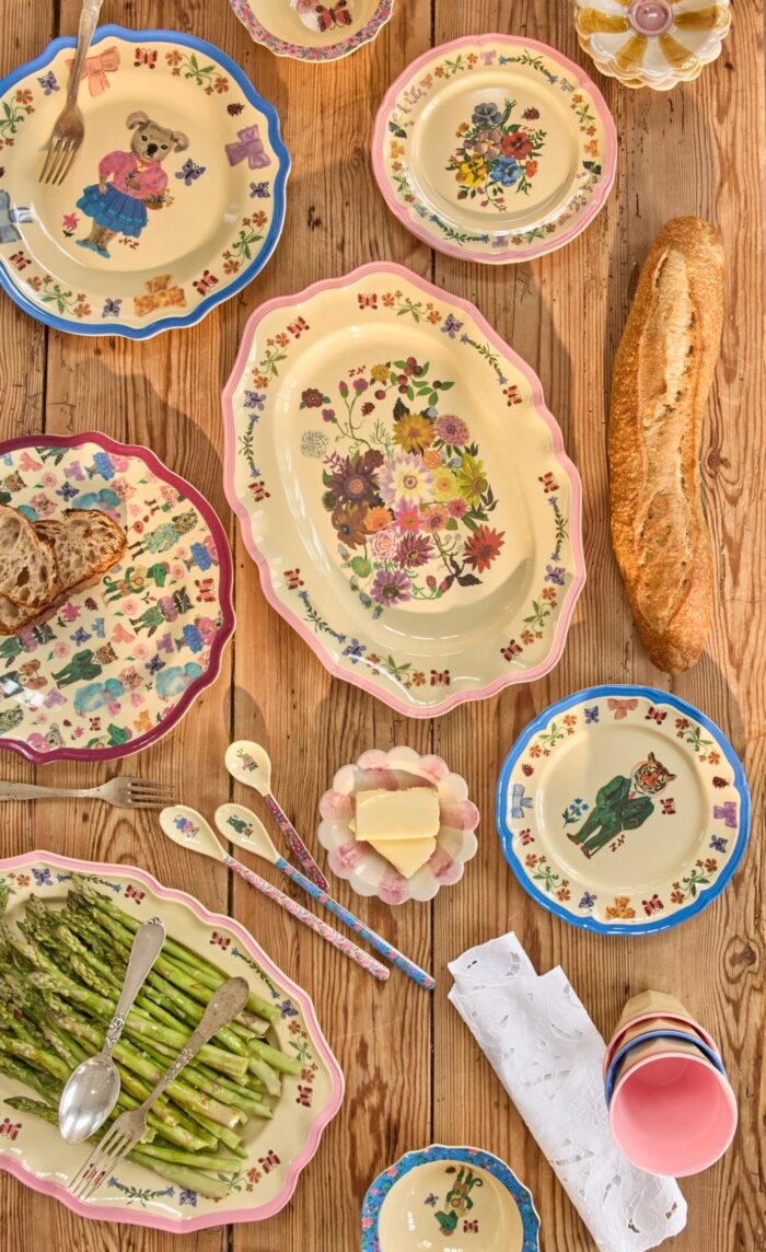 Melamine Serveerschaal RiceXNathalie Lété