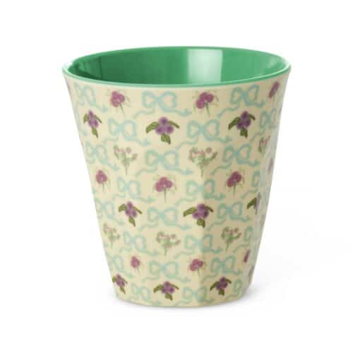 Rice melamine beker Bow & Bouquet