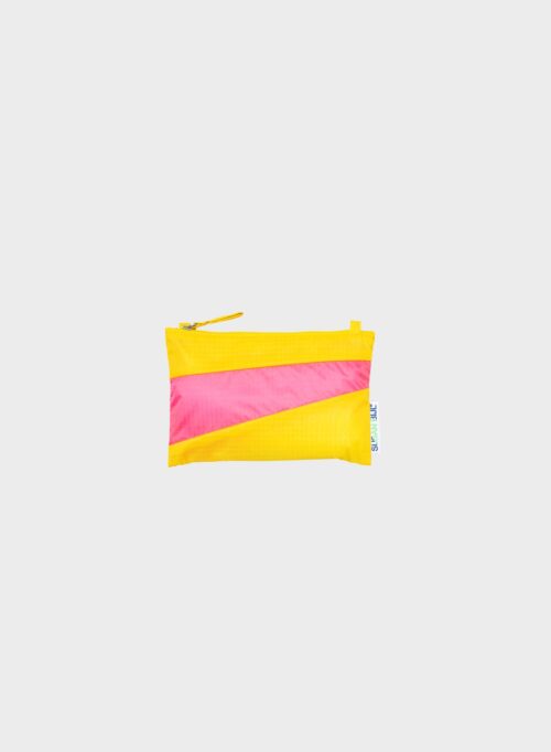 The New Pouch Small TVYellow&Fluo Pink