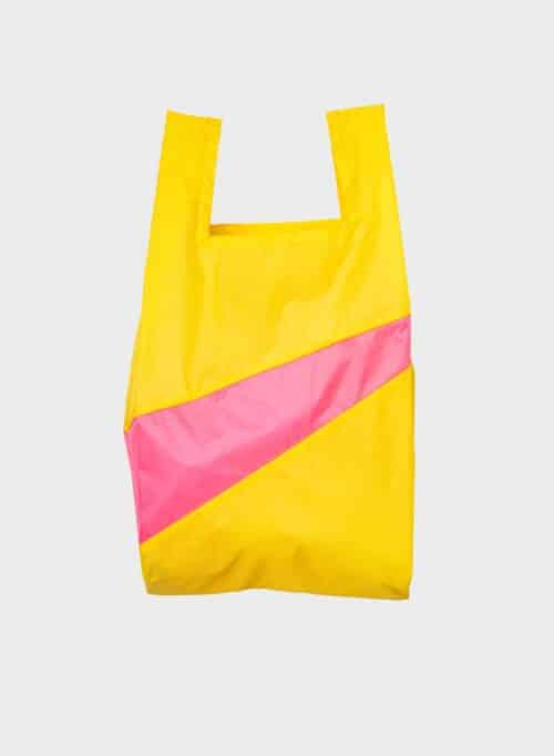 The New Shopping Bag Medium TVYellow&FluoPink